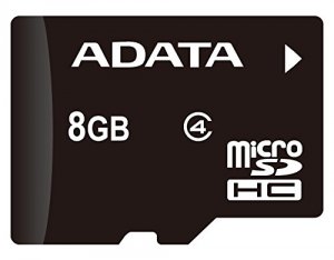 Adata AUSDH8GCL4-RA1 A-data Memory Flash Ausdh8gcl4-ra1 8gb Sdhc Class