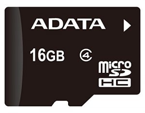 Adata AUSDH16GCL4-RA1 A-data Memory Ausdh16gcl4-ra1 16gb Micro Sdhc Cl