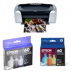 Epson C11C617121 Stylus  C88+ Inkjet Printer - 23 Ppm (black)14 Ppm (c