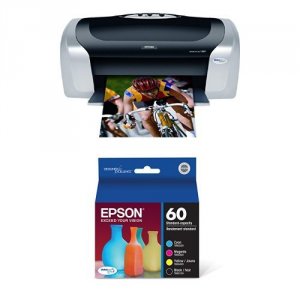 Epson C11C617121 Stylus  C88+ Inkjet Printer - 23 Ppm (black)14 Ppm (c