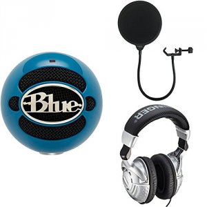 Blue SNOWBALLNEONBLUE S  Snowball Usb Microphone - Neon Blue