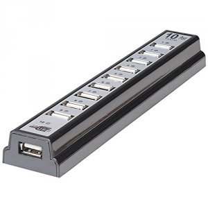 Manhattan 161572 10-port Usb 2.0 Desktop Hub Ici