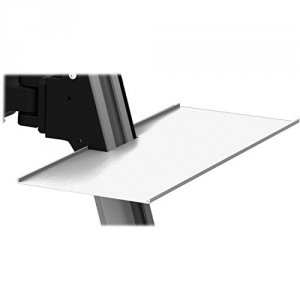 Lorell LLR99763 Floating Desk Tray - Gray