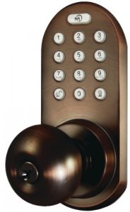 Milocks QKK-01OB Qkk-01ob 3-in-1 Remote Control  Touchpad Doorknob (oi