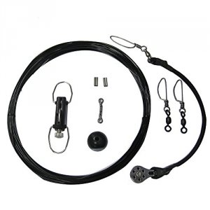 Rupp CW53024 Rupp Center Rigging Kit Wklickers - Black Mono 45'