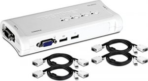 Trendnet Q72869 Tk-407k 4-port Usb Kvm Switch - 4 X 1 - 4 X Hd-15 Keyb