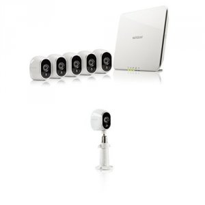 Netgear VMS3530-100NAS Arlo Smart Security System With 5 Arlo Cameras 