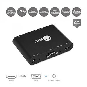 Siig CE-H24R11-S1 Ac Ce-h24r11-s1 Hdmi To Vga  Audio Scaler Converter 