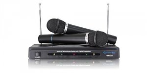 Technical WM201 Dual Signal Vhf High Band Microphone System