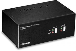 Trendnet TK-240DP 2-port Dual Monitor Display Port Kvm Switch