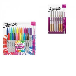 Dymo 1949557 Sharpie Fine Color Burst 24cd