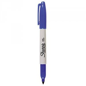 Dymo 30003 Sharpie Fine Blue 12 Pack