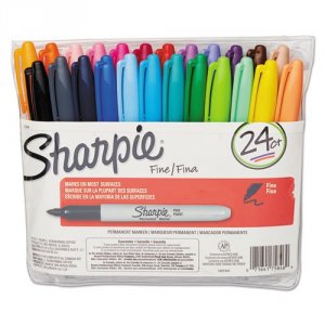 Dymo 75846 Sharpie Fine 24ct Pouch