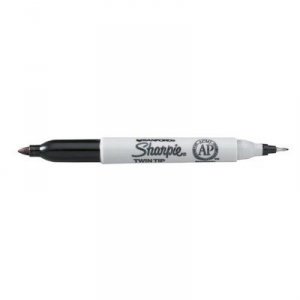 Dymo 32001 M Sharpie Twin Black