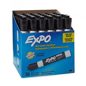 Dymo 1920940 Expo Lo Chisel Black 36ct