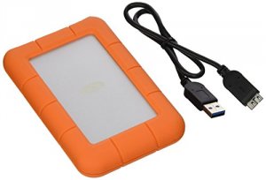 Lacie LAC301558 Hd  1tb Rugged Mini External Hard Drive Usb3.0 Orange 