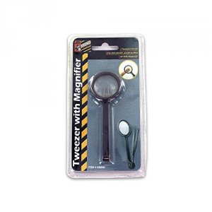 Sterling GM035 Tweezers With Magnifier