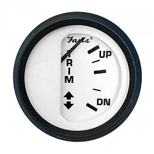 Faria 12988 Faria 2 Trim Gauge Euro White Fyamaha Through 1996