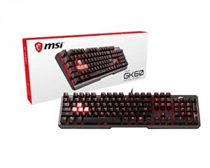 Msi VIGOR GK60 Keyboard Vigor Gk60 Mx Cherry Red Wired Usb2.0 Backligh