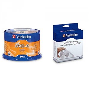 Verbatim 95101 Azo Dvd-r 4.7gb 16x With Branded Surface - 50pk Spindle