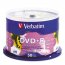 Verbatim 95136 Dvd+r, , 4.7gb, 16x, White Inkjet Printable, 50pk Spind