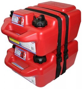 Seasense 50052017 Securestack 6 Gallon Stackable Fuel Tank