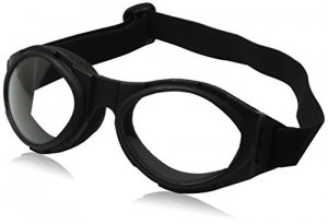 Bobster BA001C Bugeye Goggles Black Frame Clear Lens