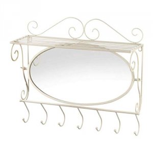 Accent 10018743 Mirrored Wall Shelf