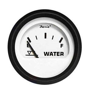 Faria 12921 Faria 2 Tank Level Gauge (potable Water) Metric - Euro Whi