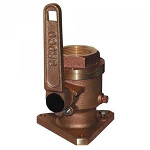 Groco BV-2000 2 Bronze Flanged Full Flow Seacock