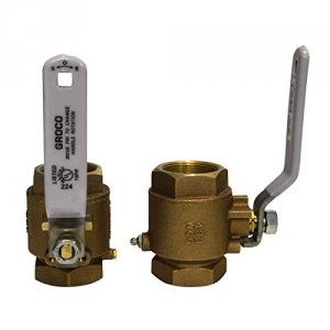 Groco IBV-250 14 Npt Bronze In-line Ball Valve