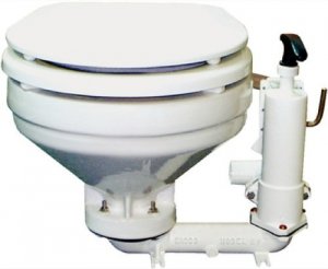 Groco HF-B Hf Series Hand Operated Marine Toilet