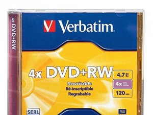 Verbatim 94520 Dvd+rw, , 4.7gb, 4x, Branded, Jewel Case, Taa