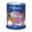 Verbatim 95145 Dvd+r 4.7gb 16x White Inkjet Printable - 100pk Spindle 