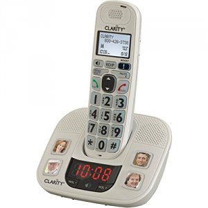 Clarity 59465.001 Dect 6.0 Extra-loud Big-button Speakerphone With Tal