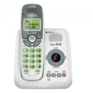 At CS6124 Cordless Dect 1.9ghz Digital Integrated Answering Device Wit