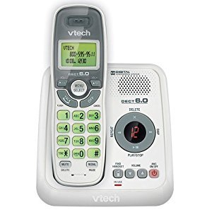 At CS6124 Cordless Dect 1.9ghz Digital Integrated Answering Device Wit