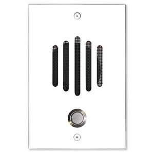 Channel DP-0212P Door Plate Intercom  No Camera With Black Metal Scree