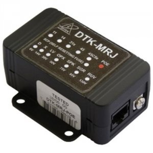 Ditek DTK-MRJPOE Cat5e Poe Gigabit Ethernet Surge Protection Rj45 Io C