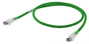 Hubbell HC6GN15 Patch Cord  Speed Gain  Cat6  Slim  Green  15ft.