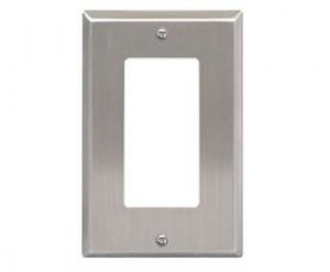 Cablesys IC107DFSSS Face Plate  Decorex  1-gang  Stainless Steel