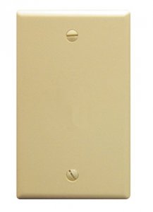 Cablesys ICC-IC630EB0IV Icc Icc-ic630eb0iv Flush Wall Plate Blank Ivor