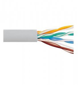 Cablesys ICC-ICCABR5EWH Cat 5e  350 Utp  Solid Cable  24g  4p  Cmr  1 