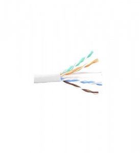 Cablesys ICC-ICCABR6EWH Cat 6e  600 Utp  Solid Cable  23g  4p  Cmr  1 