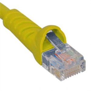 Cablesys ICPCSJ03YL Patch Cord  Cat 5e  Molded Boot  3 Ft  Yellow