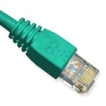 Cablesys ICPCSJ05GN Patch Cord  Cat 5e  Molded Boot  5 Ft  Green