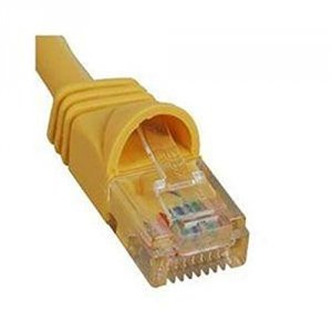 Cablesys ICPCSJ05YL Patch Cord  Cat 5e  Molded Boot  5 Ft  Yellow