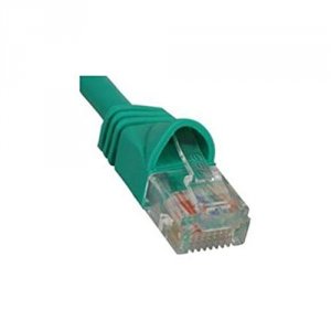 Cablesys ICPCSJ07GN Patch Cord  Cat 5e  Molded Boot  7 Ft  Green