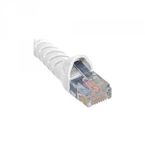 Cablesys ICPCSJ07WH Patch Cord  Cat 5e  Molded Boot  7 Ft  White