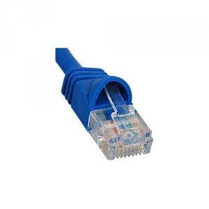 Cablesys ICPCSK01BL 1 Ft Blue Cat 6 Molded Boot Patch Cable - High Spe